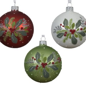 Lot de 6 boules Baies