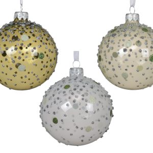 Lot de 6 boules Pois