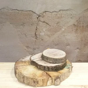 Rondin de bois naturel