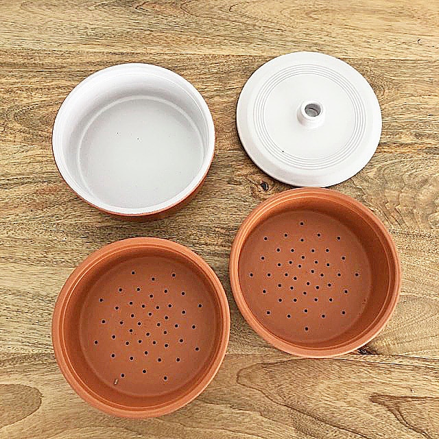 Germoir en terre cuite 3 niveaux – Image 4