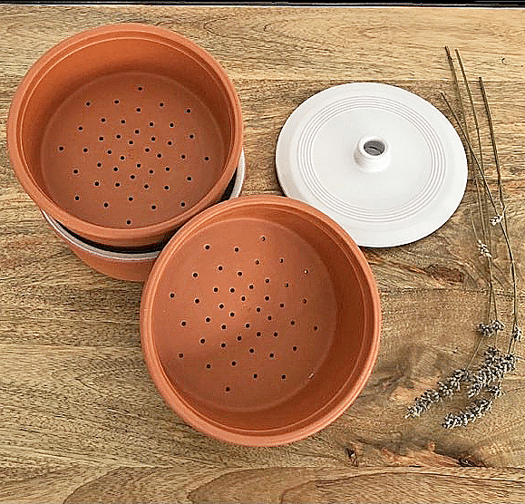 Germoir en terre cuite 3 niveaux – Image 6