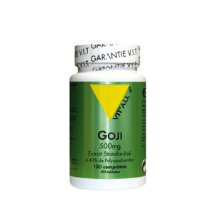 Goji 500 mg Extraits standardisés – 80 gélules végétales