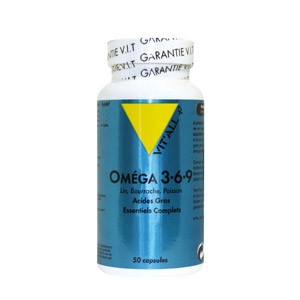 Oméga 3 – 6- 9 acides gras essentiels complets – 50 capsules
