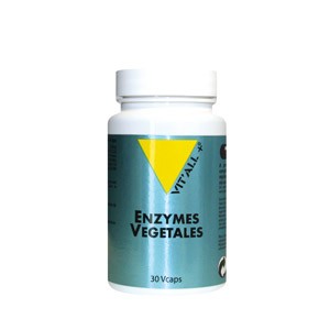 Enzymes Végétales – 30 gélules végétales