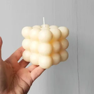 Bougie Bubble cube