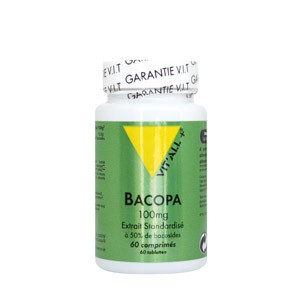 Bacopa Monnieri 100 mg – 60 comprimés