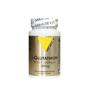 L-glutathion sublinguale 100 mg – 30 comprimés à sucer