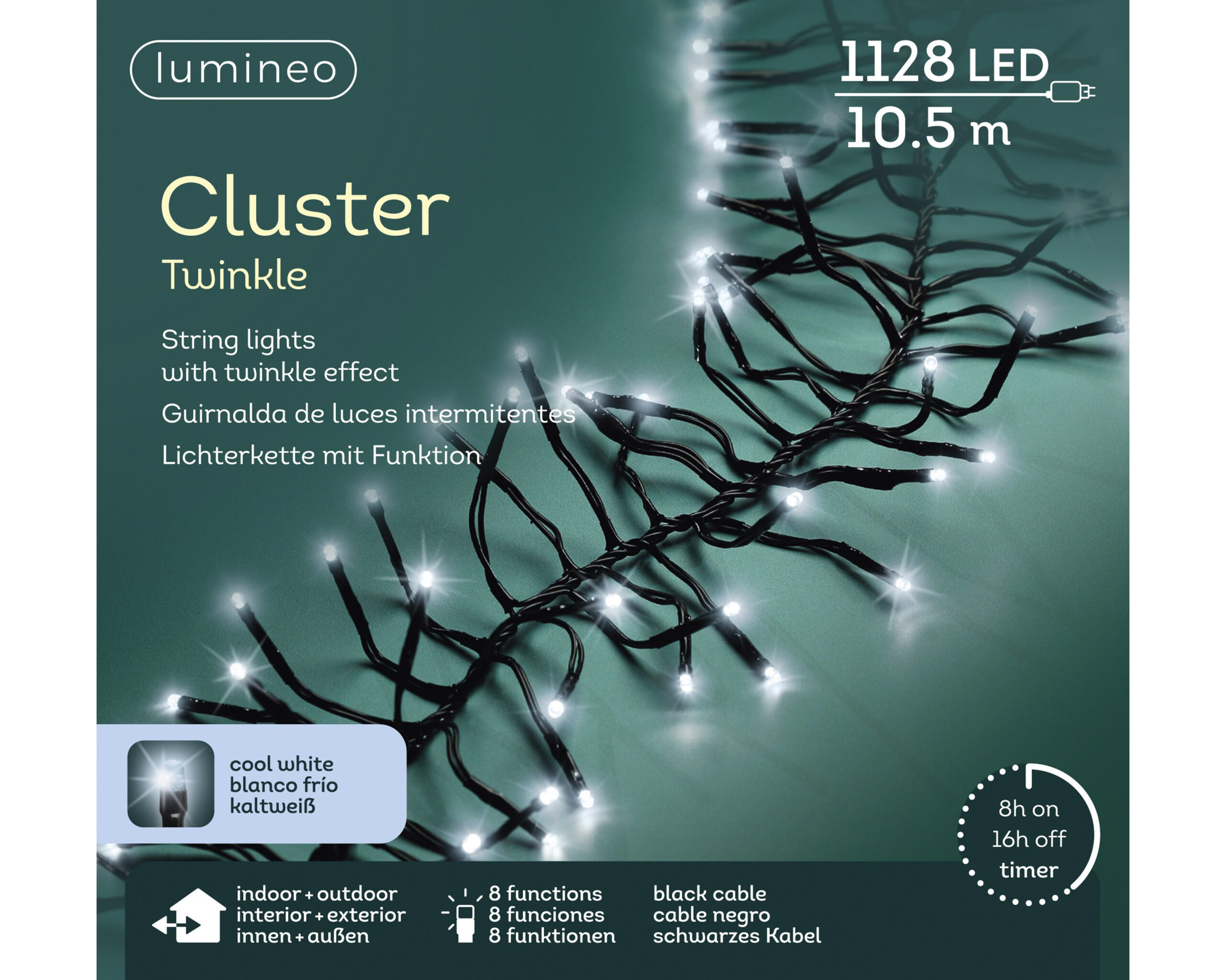 Guirlande Grappe (câble noir) – Image 3