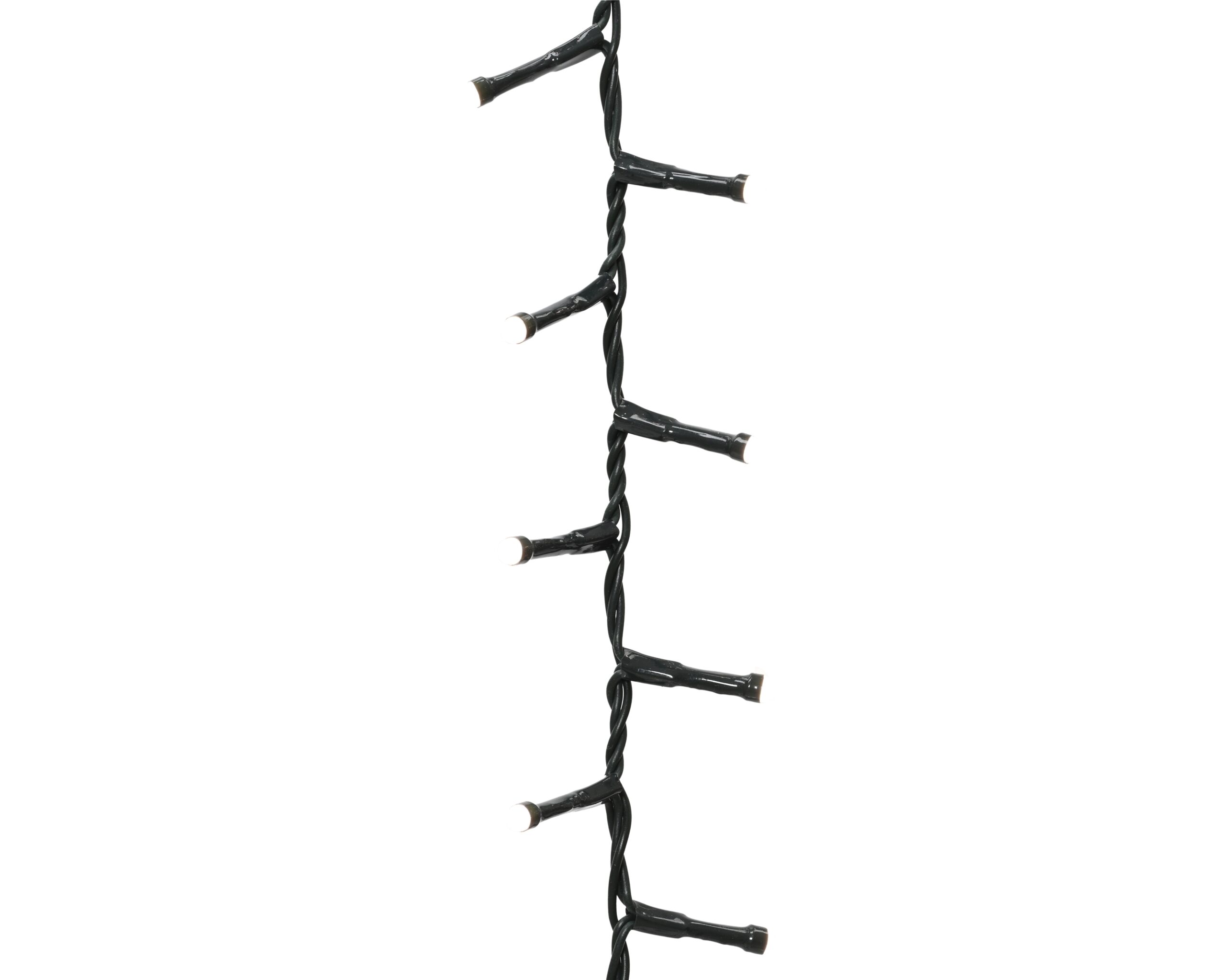 Guirlande Led Blanc Chaud (câble noir) – Image 4