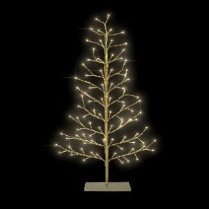Flat Tree – Sapin Plat Épuré Drapé or (1m20)