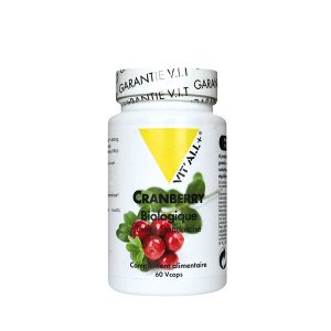 Cranberry bio- canneberge 400 mg – 60 gélules végétales