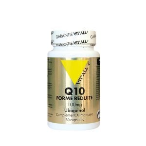 Ubiquinol – Q10 Réduit 100 mg – 30 capsules