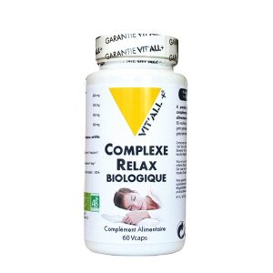 Complexe Relax Bio – 60 gélules végétales