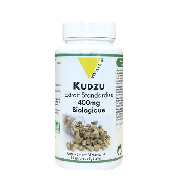 Kudzu bio extraits standardisés 400 mg – 30 gélules végétales