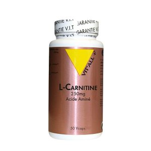 L-carnitine 250 mg – 50 gélules végétales
