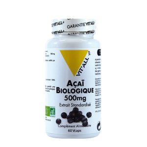 Acai biologique 500 mg – 60 Vcaps