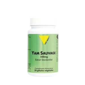 Yam Sauvage, ext standardisés 500 mg- 30 gélules végétales