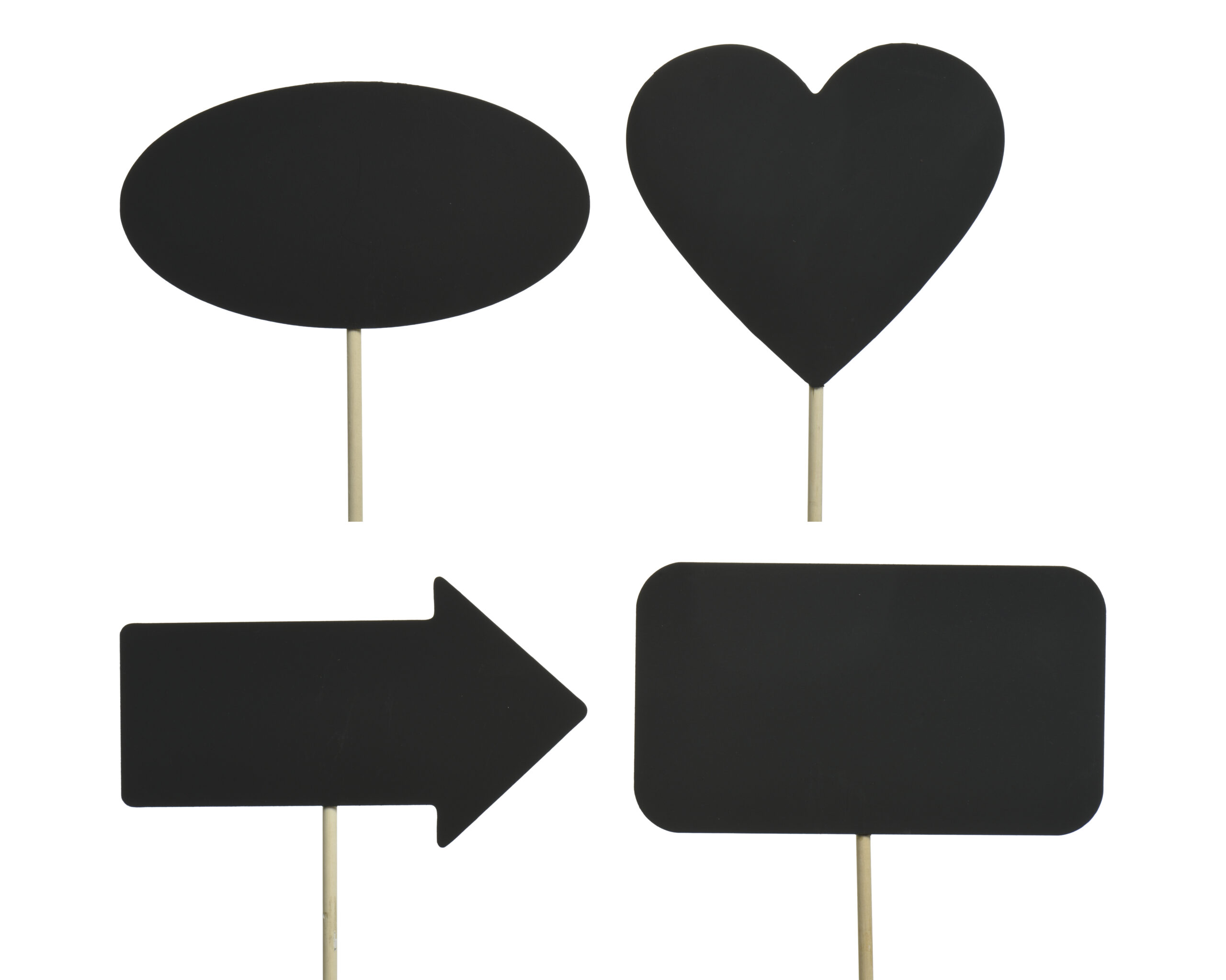 Tableau noir pour plantes à piquer