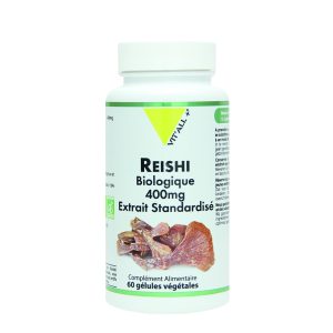 Reishi – Extrait Biologique 400 mg – 60 gélules végétales