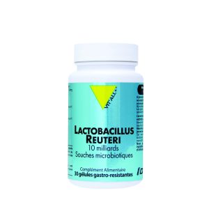 Lactobacillus Reuteri – 30 gélules végétales – Gastro-résistantes