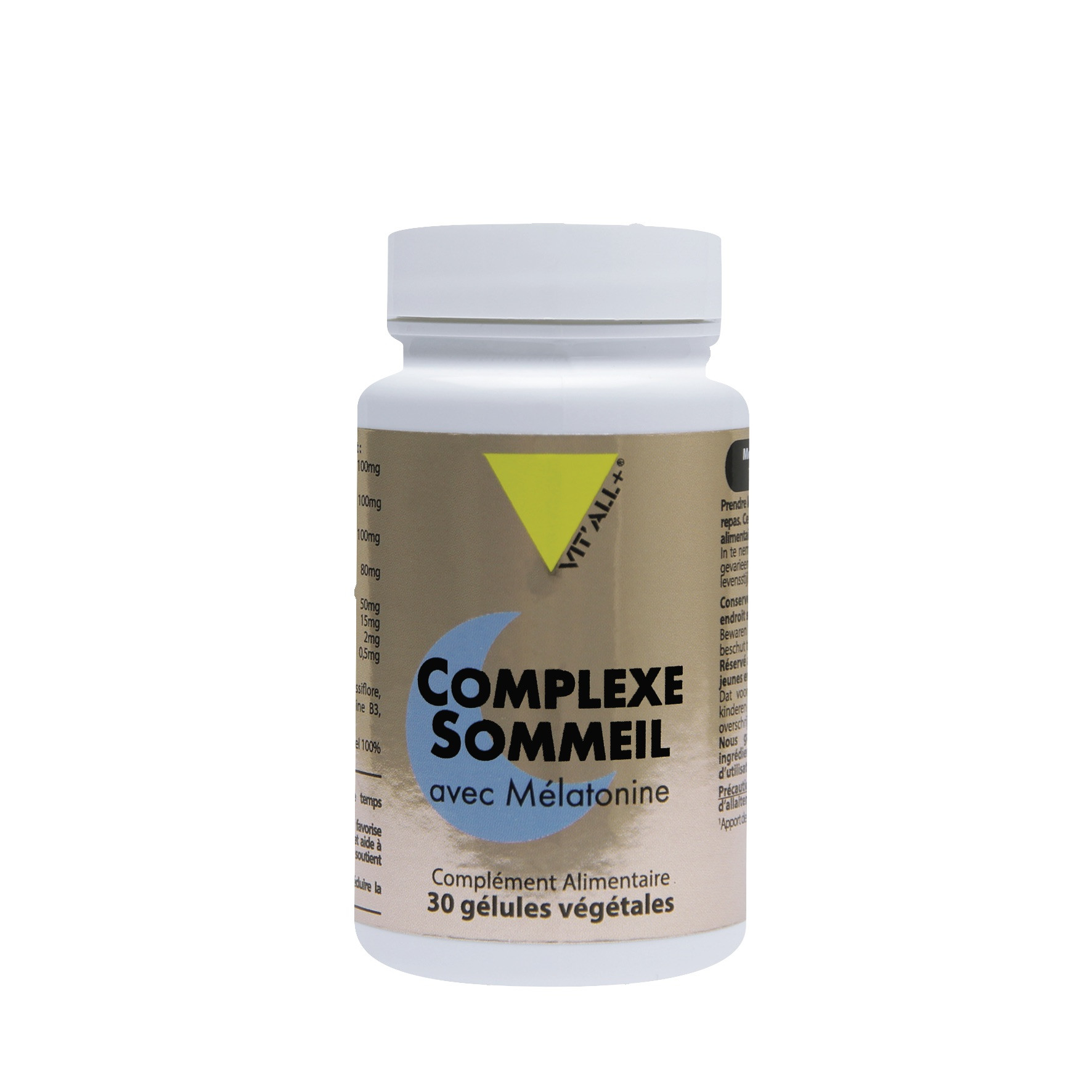 Complexe Sommeil avec Mélatonine -30 gélules végétales