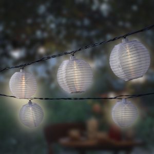 Guirlande solaire Lanternes chinoises