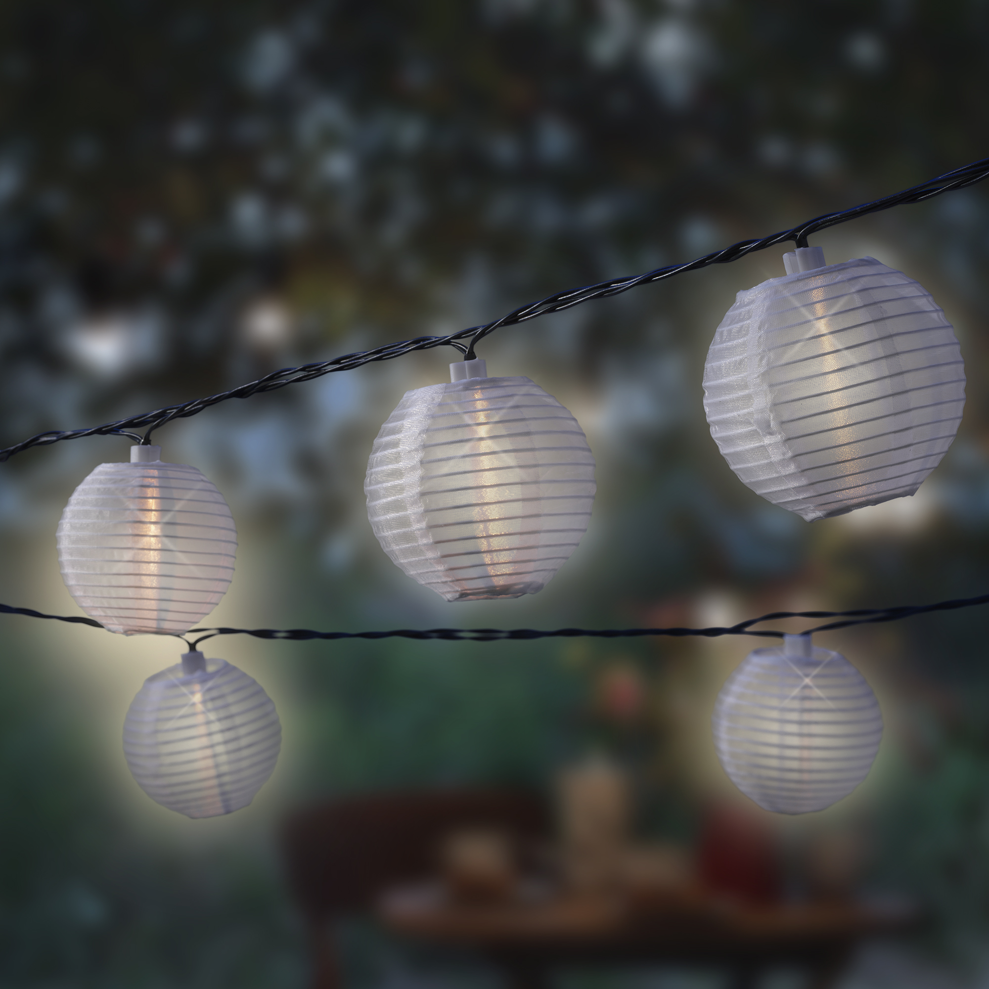Guirlande solaire Lanternes chinoises