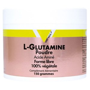 L-glutamine Poudre Acide Aminé 100% végétal – 150 g