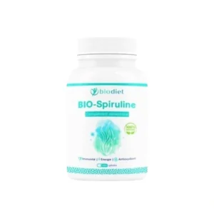Bio Spiruline 400mg – 60 gélules – biodiet