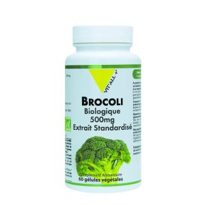 Brocoli Bio Extrait Standardisé – 500 mg- 60 gélules végétales