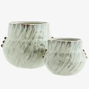 Pot Green White Madame Stoltz