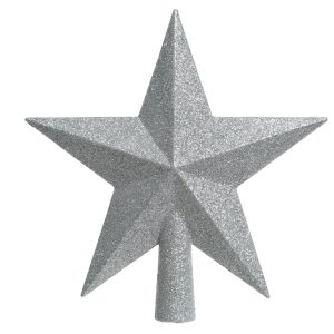 Cimier Etoile Argent Paillete Incassable