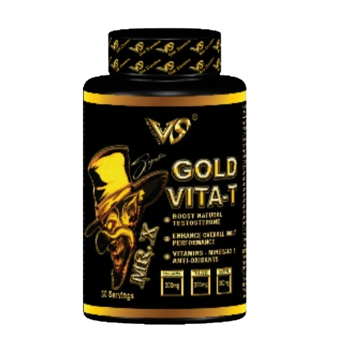 GOLD VITA-T DEFINITION – 90 Capsules – MR. X V Shape