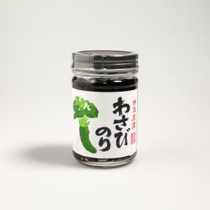 Tsukudani de nori au wasabi