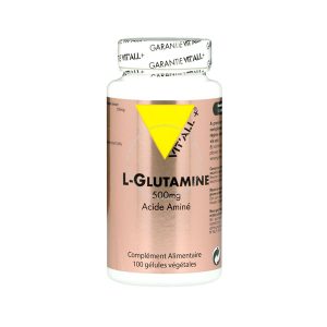 L-glutamine 500 mg – 100 gélules végétales