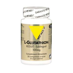 L-Glutathion réduit sublingual-30 comprimés à croquer