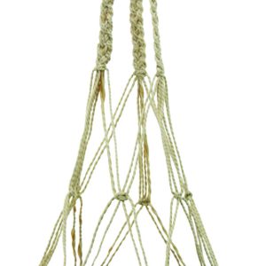 Macramé en Jute Pour Plante Verte