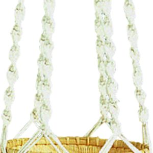 Macrame en Coton Pour Plante Verte