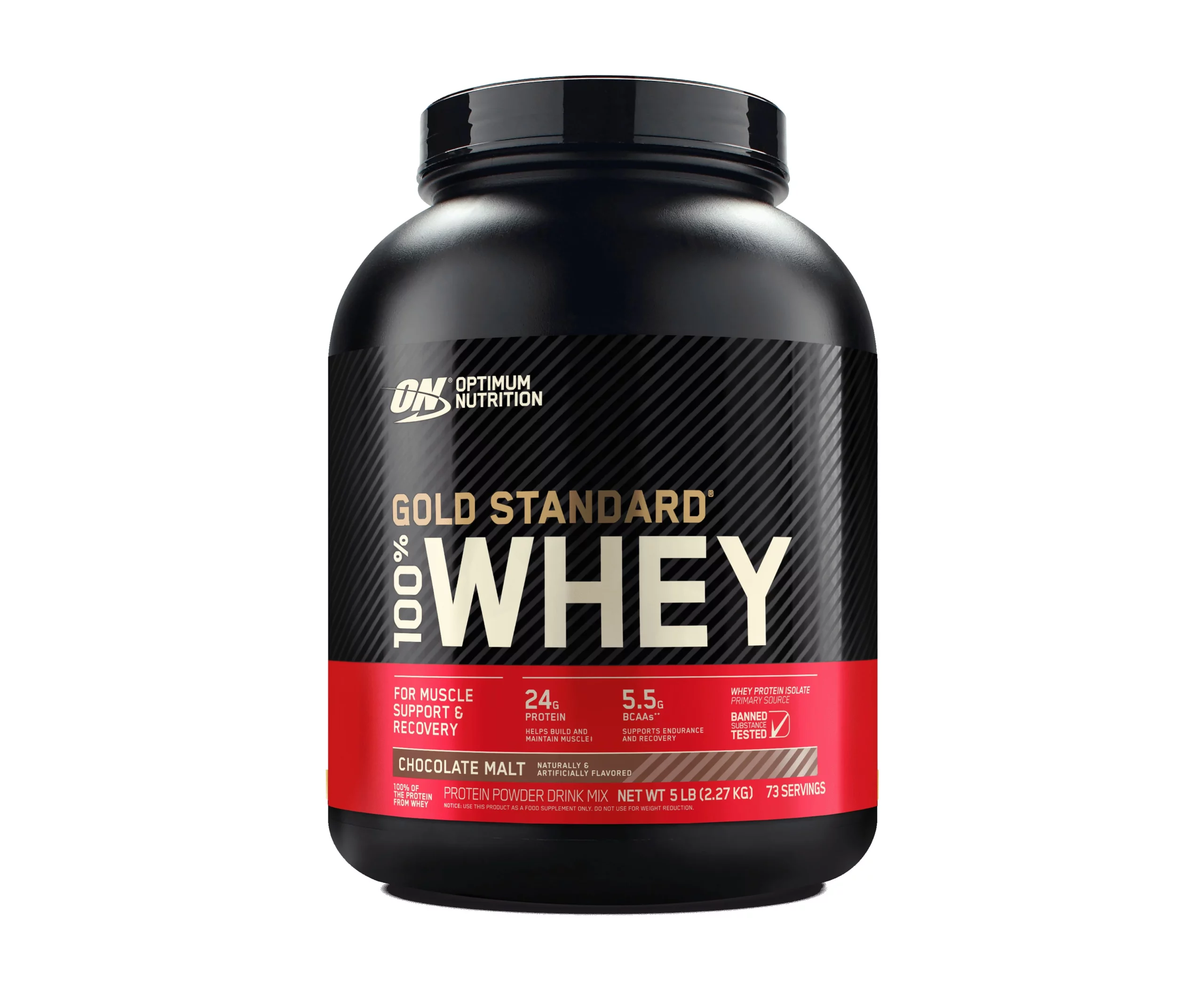 Gold Standard 100% Whey – 5lb – Optimum Nutrition – USA