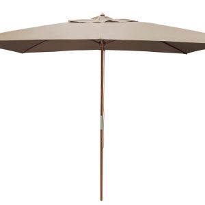 Parasol droit bois 3 x 2 m