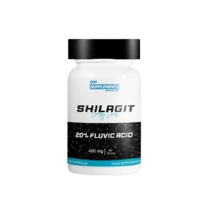 Shilajit 20% Fulvic acid 400mg – 60 capsules – Dr Supplements