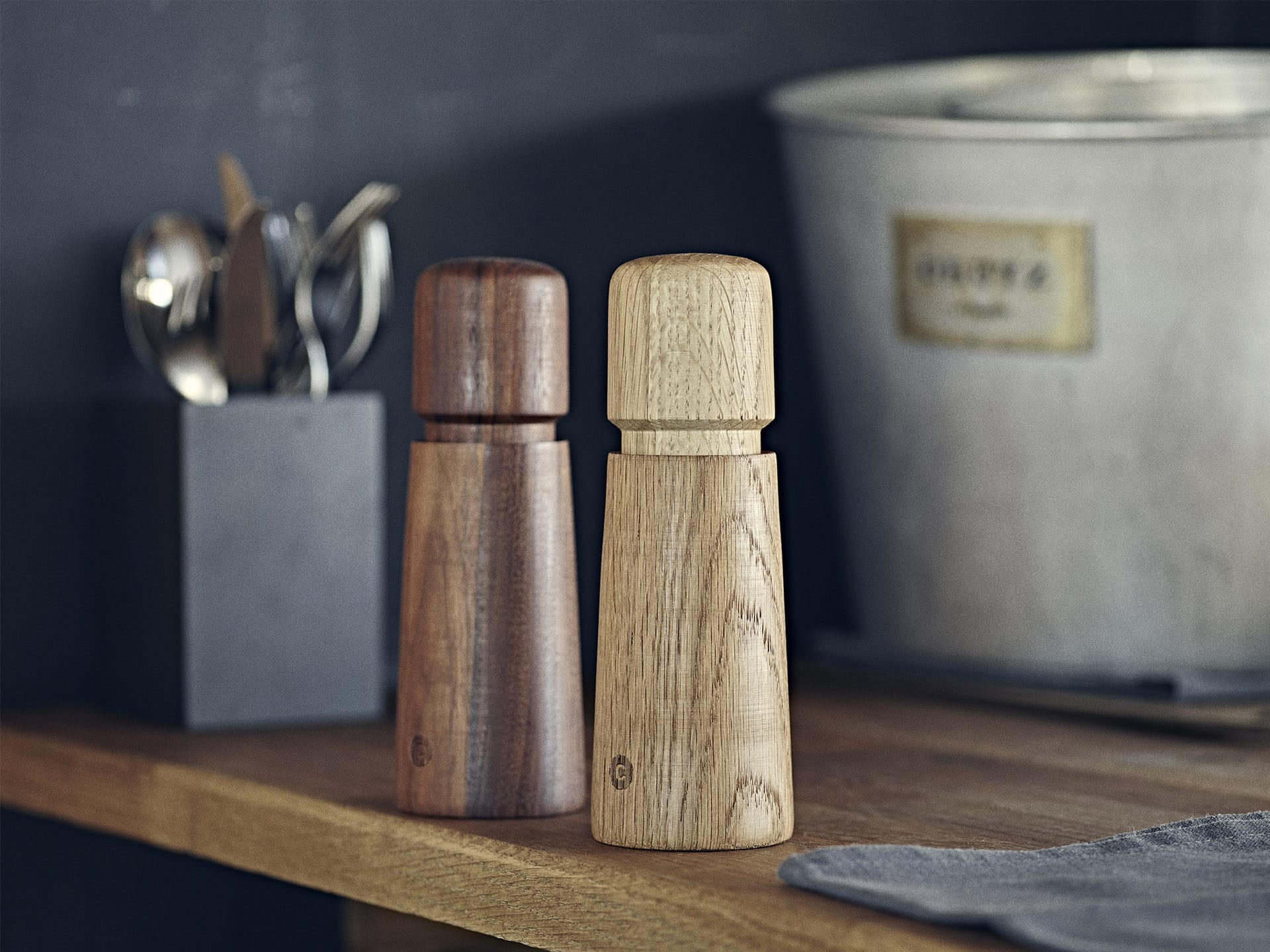 Moulin Stockholm Crushgrind en chêne 11cm – Image 3