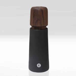Moulin Stockholm Crushgrind en porcelaine et noyer 17cm