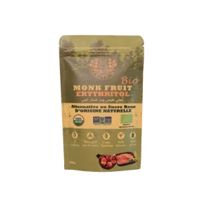 Sucre Roux Monk Fruit – Erythritol BIO, HEALTH ME