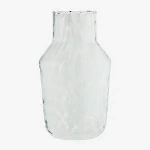 Vase verre tacheté Couleur blanc MADAM STOLTZ