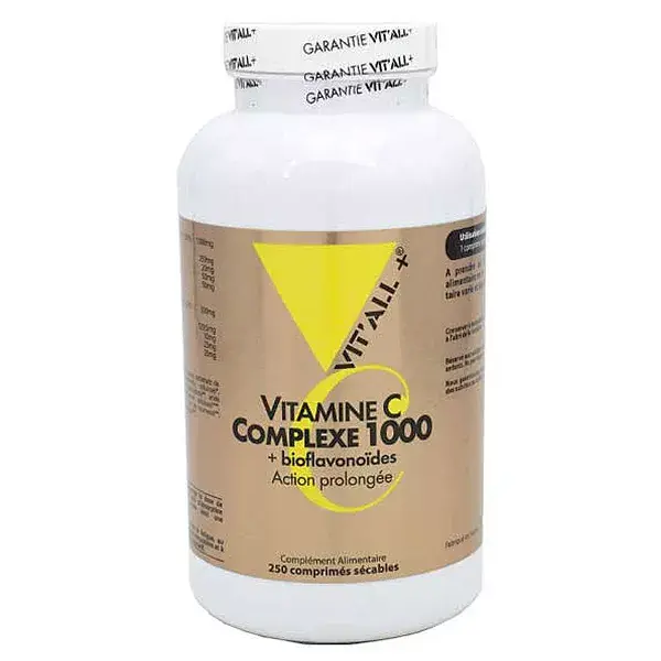 Vitamine C Complexe 1000 – 250 comprimés sécables