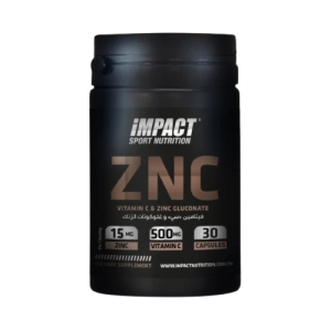 ZNC ZINC VITAMINE C 30 GELULES – Impact Sport Nutrition