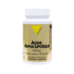 ACIDE ALPHA LIPOÏQUE – Forme R 200mg – 30 comprimés