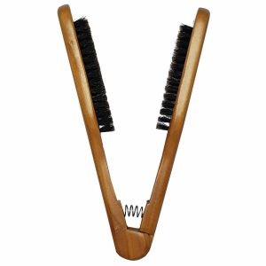 Brosse lissante en poils de sanglier