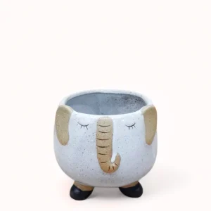 Cache-pot céramique Eléphant